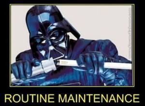 routine server maintenance