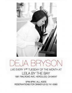 Deja Bryson at Leila By The Bay 